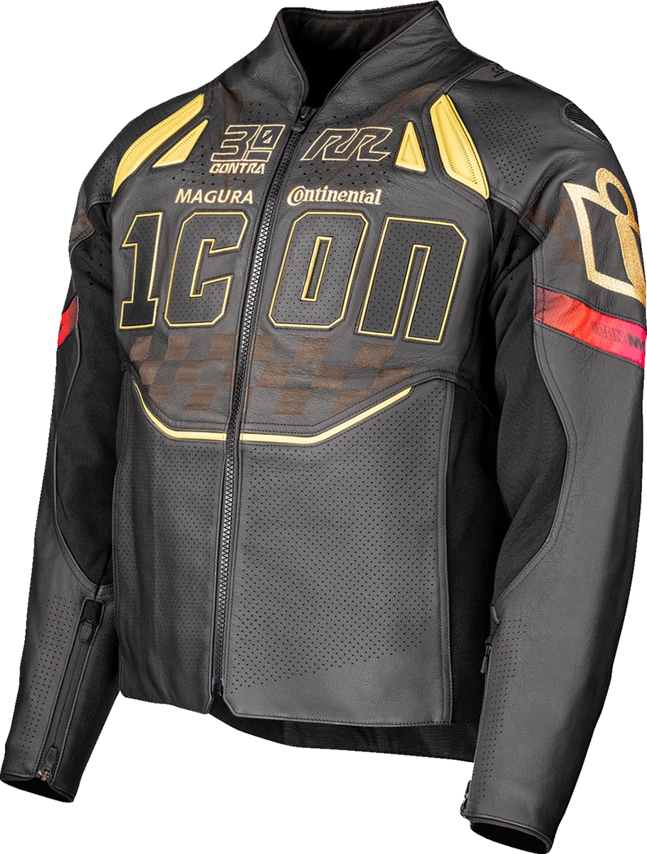Optimized ICON Contra3 Rizz Rizz Jacket - Black - XL 2810-4291 Pure
