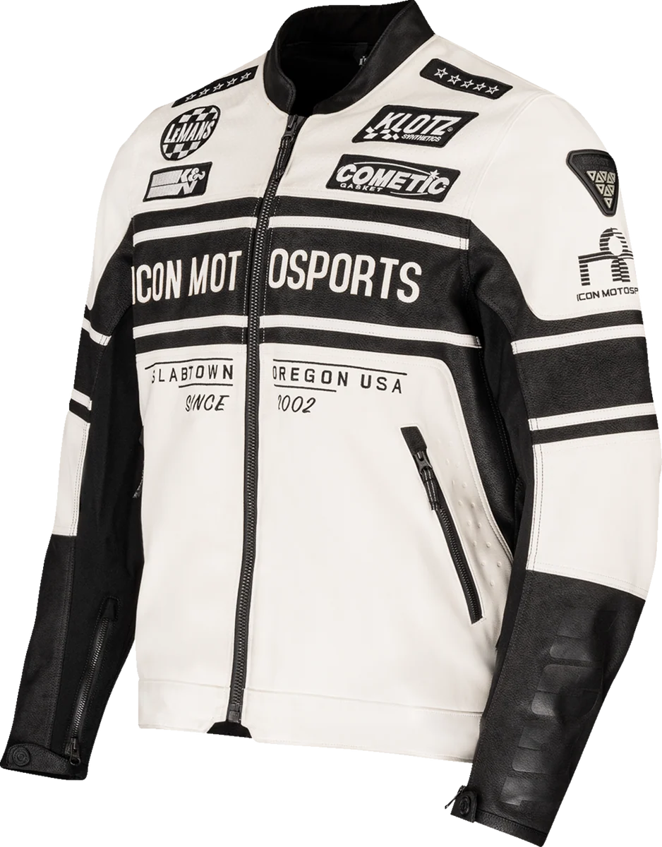 Reliable ICON Neo Daytona 2 Jacket - White Black - 3XL 2820-7073 High-End