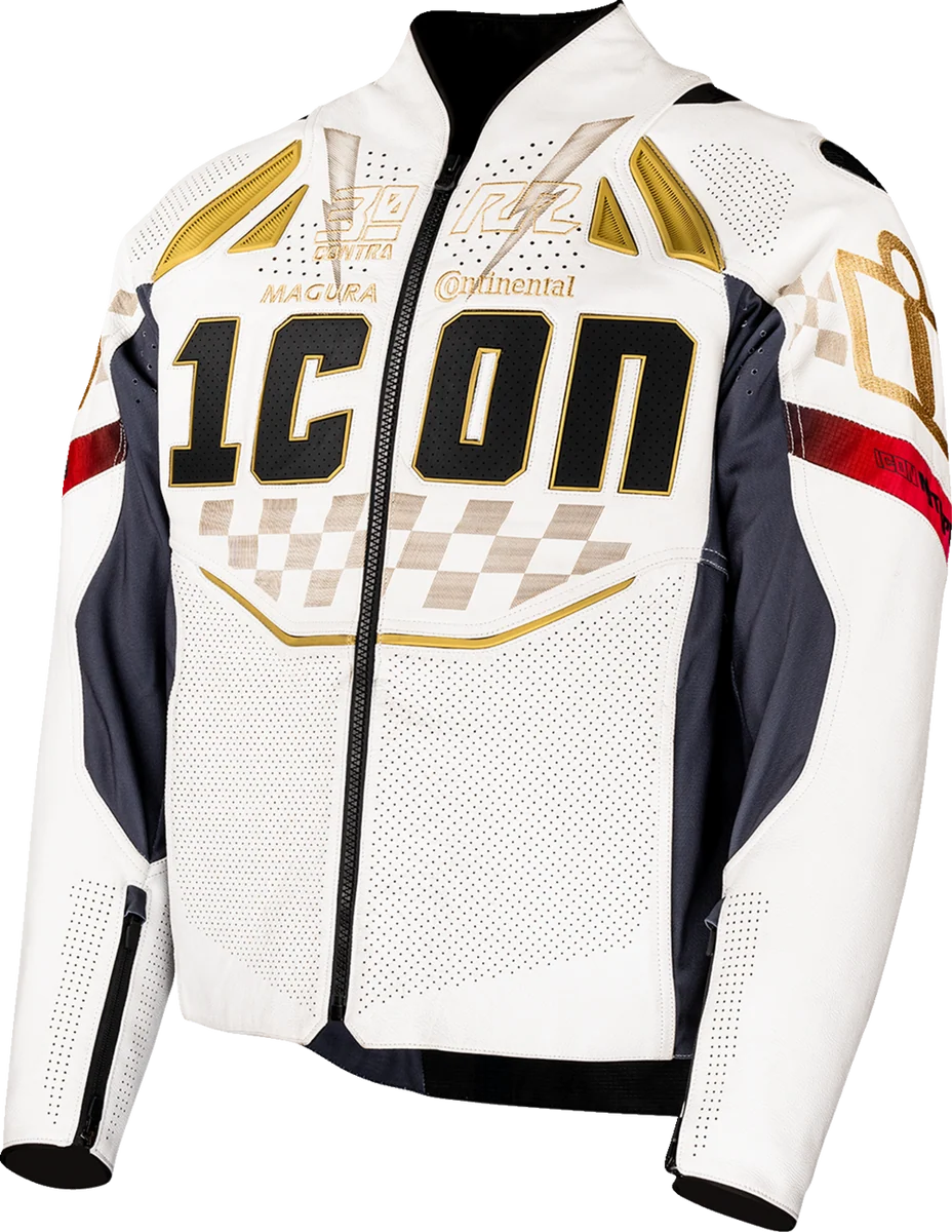 High-Grade ICON Contra3 Rizz Rizz Jacket - White - Large 2810-4302 Effective