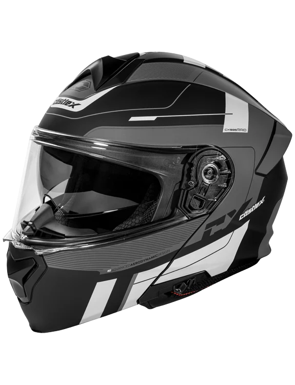 Smooth Castle CX935 Helmet Raid Matte Charcoal Silver Large Contemporary