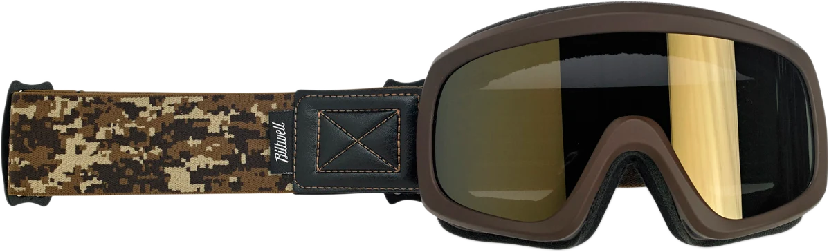 Pure BILTWELL Overland 2.0 Goggle - Grunt - Desert Camo - Bronze Lens 2111-5822-009 Premium