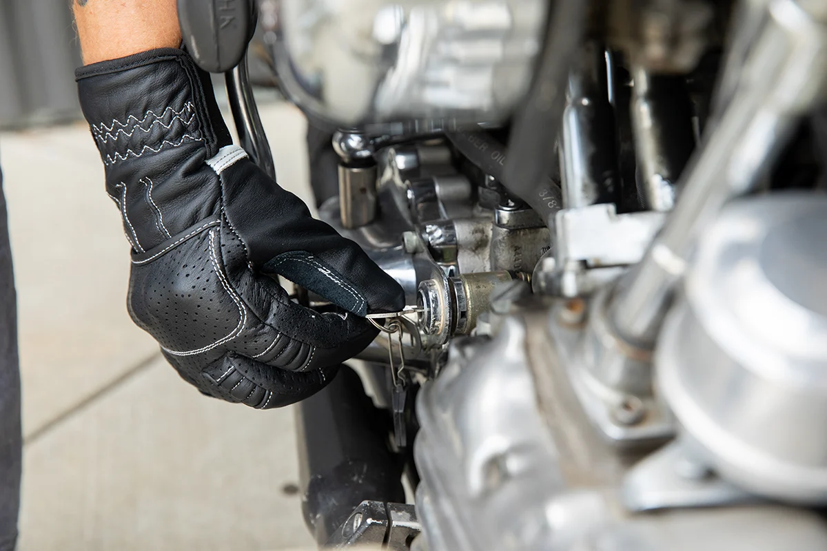 Powerful BILTWELL Borrego Gloves - Black Cement - Small 1506-0104-302 Specialty