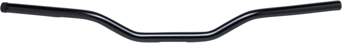 Crafted BILTWELL 1 Handlebar w TBW Plugs - Tracker - Black 6007-2017 Fast