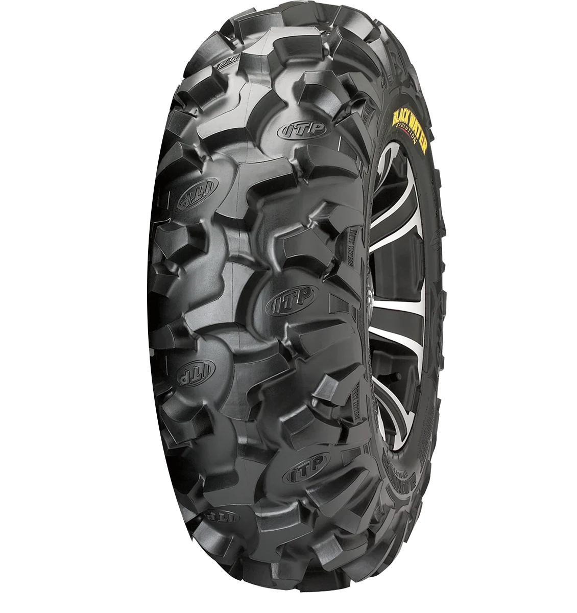 Fashionable ITP Tire - Blackwater Evolution - Rear - 26x11R-12 - 8 Ply 6P0040 Long-Lasting