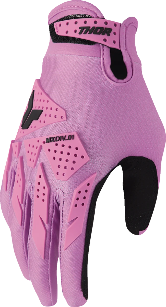Soft THOR Women's Launchmode XP Gloves - Orchid - Medium 3331-0297 Lightweight