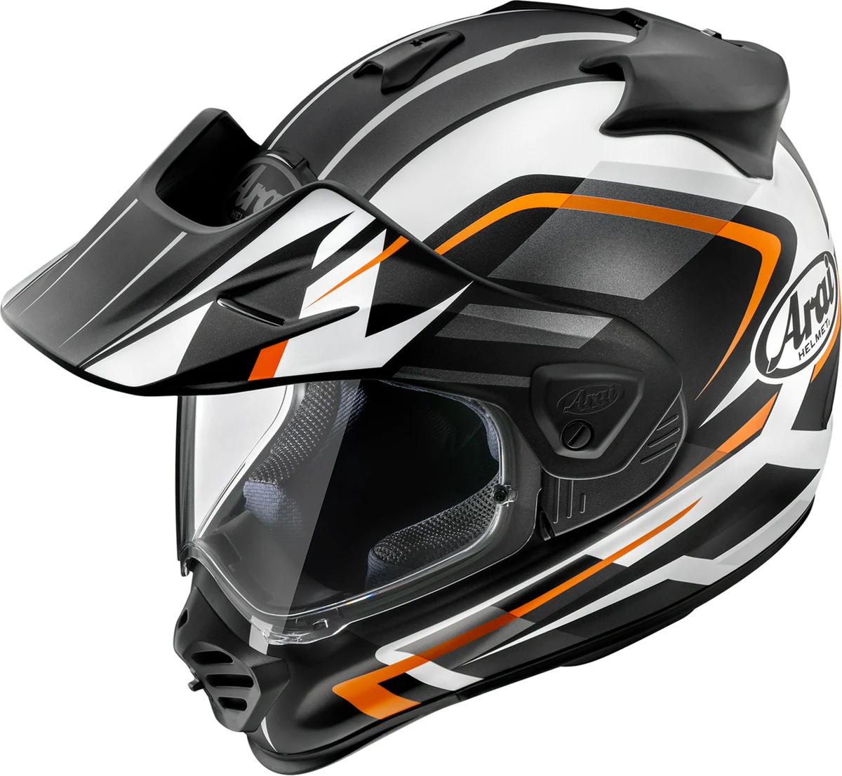 Crafted ARAI HELMETS XD-5 Helmet - Discovery - Orange Frost - Medium 0140-0436 Optimized