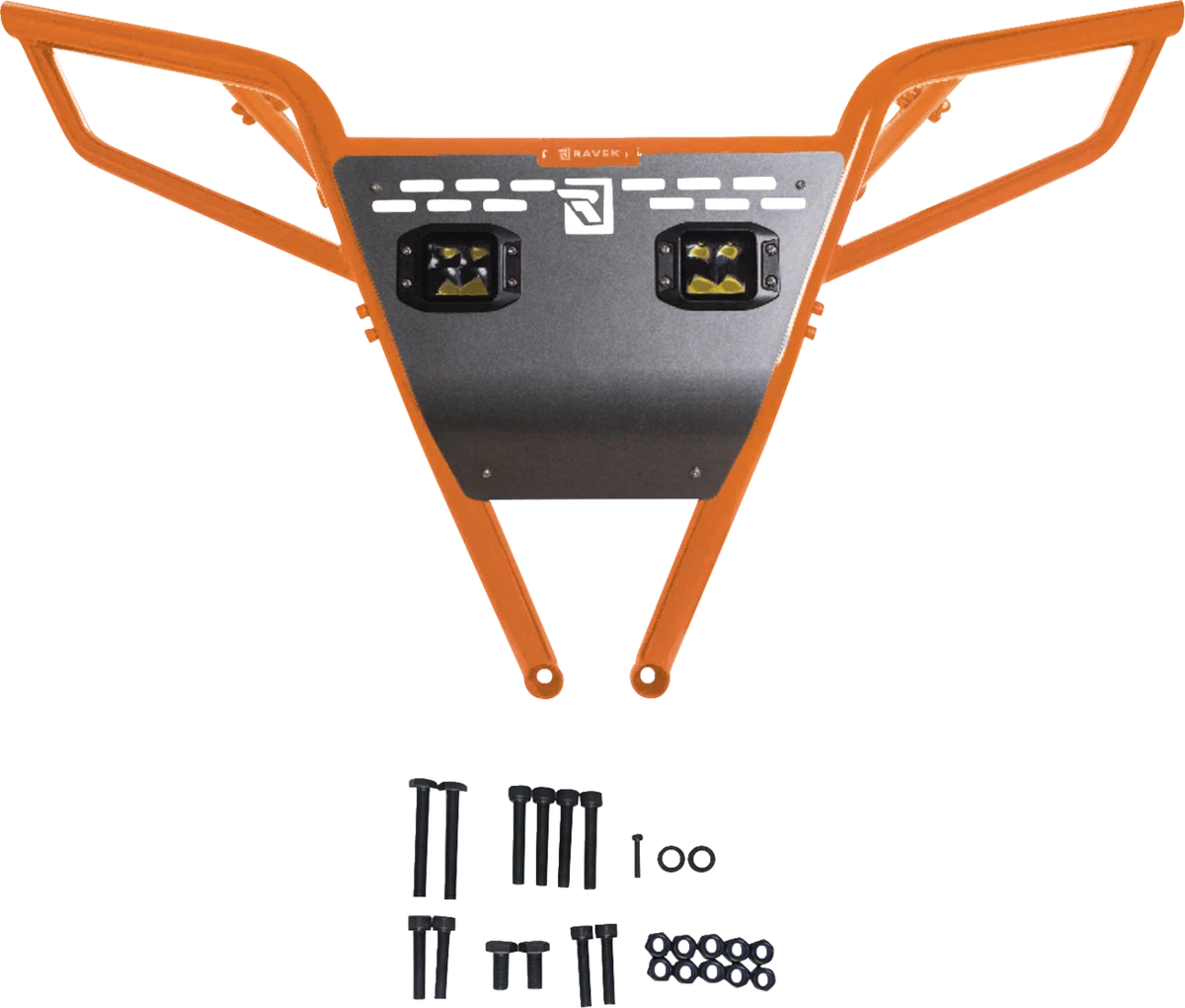 Pure RAVEK Rear Bumper - Plug Play Reverse LED Lighting - Polaris - RZR 64-308ORL Premium