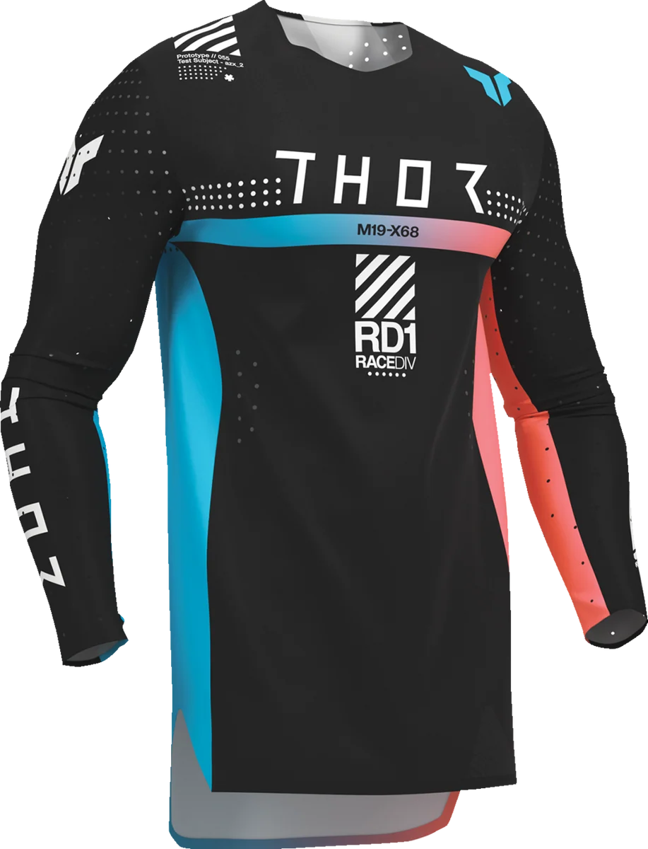Sophisticated THOR Youth Sportmode Synth Jersey - Black - XL 2912-2574 Contemporary