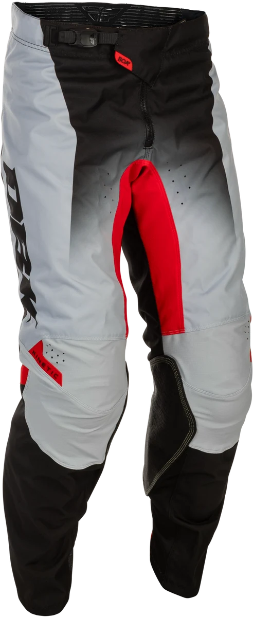 High-Performance Kinetic Dbk Pants Grey Black Red Sz 38 Exceptional
