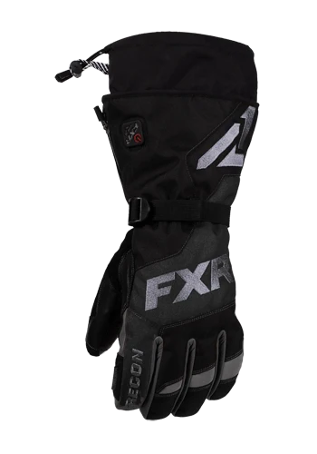 Official FXR Racing - Heated Recon Glove - Black World-Class