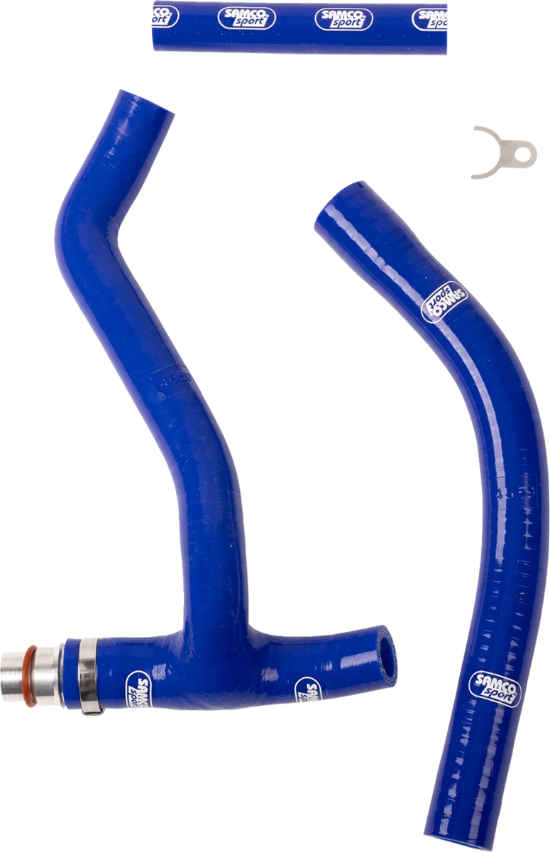 Enhanced MOOSE OFFROAD Race Fit Radiator Hose Kit - Blue - Yamaha YAM-65-BU Innovative