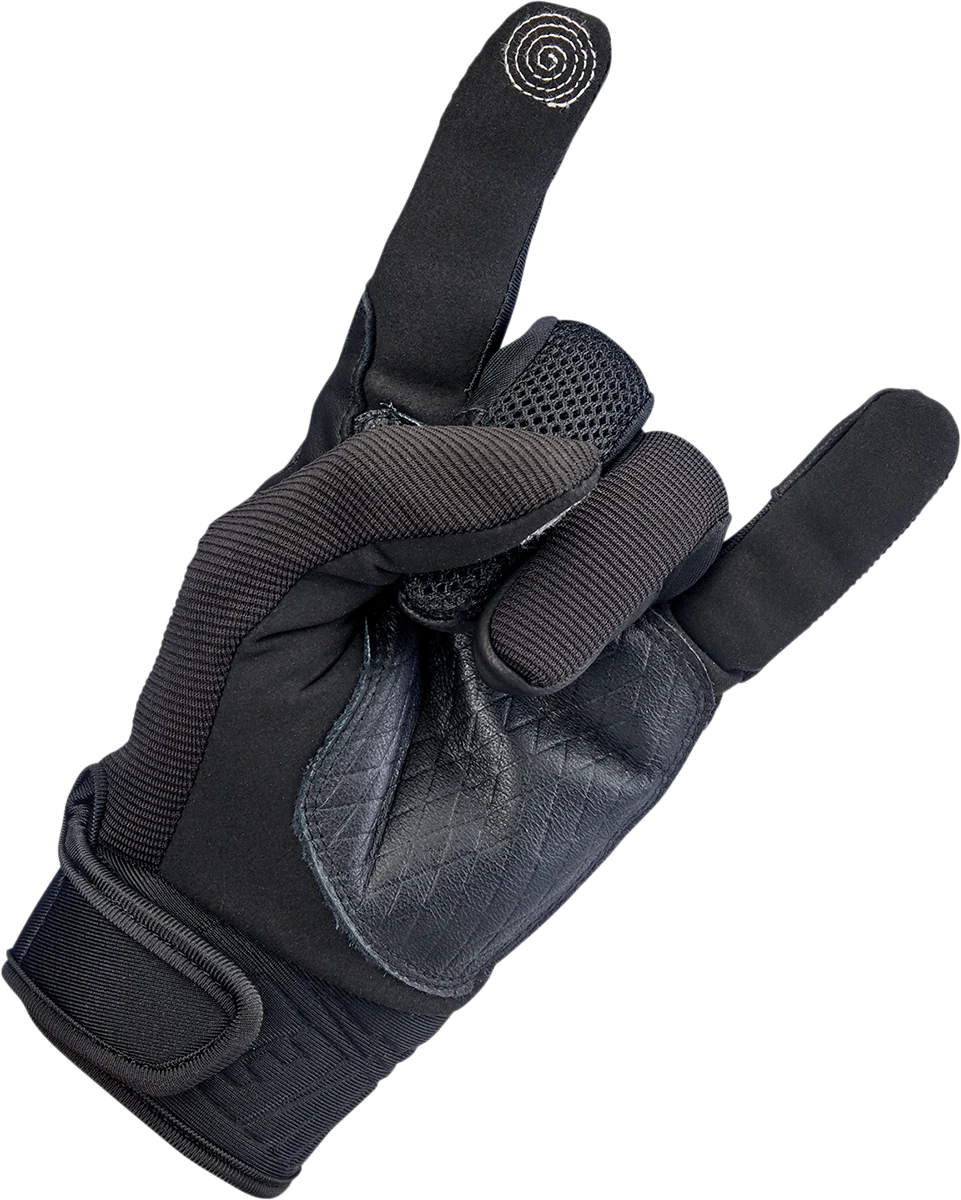 Specialty BILTWELL Baja Gloves - Black Out - 2XL 1508-0101-306 Clean
