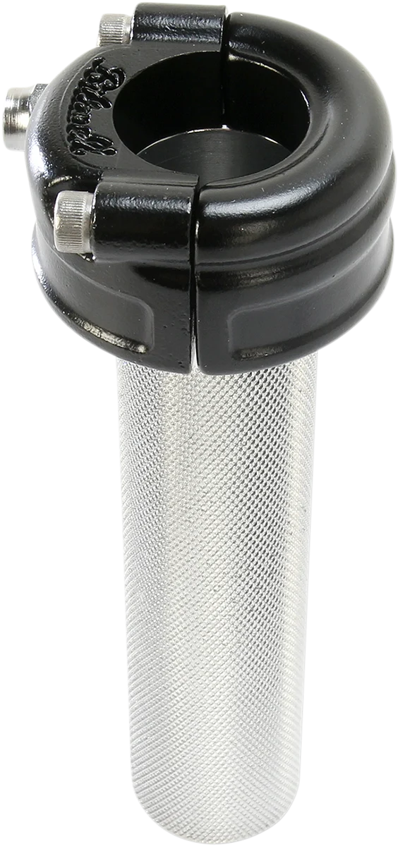 High-Grade BILTWELL 1 Whiskey Throttle Assembly - Single Cable - Black 6601-201-01 Pure