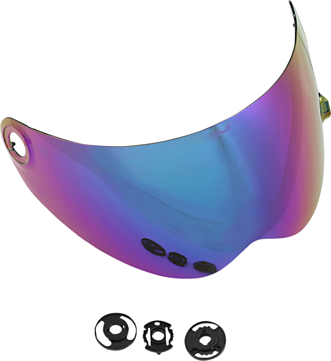 Premium BILTWELL Lane Splitter Shield - Gen 2 - Rainbow Mirror 1112-223 Unique