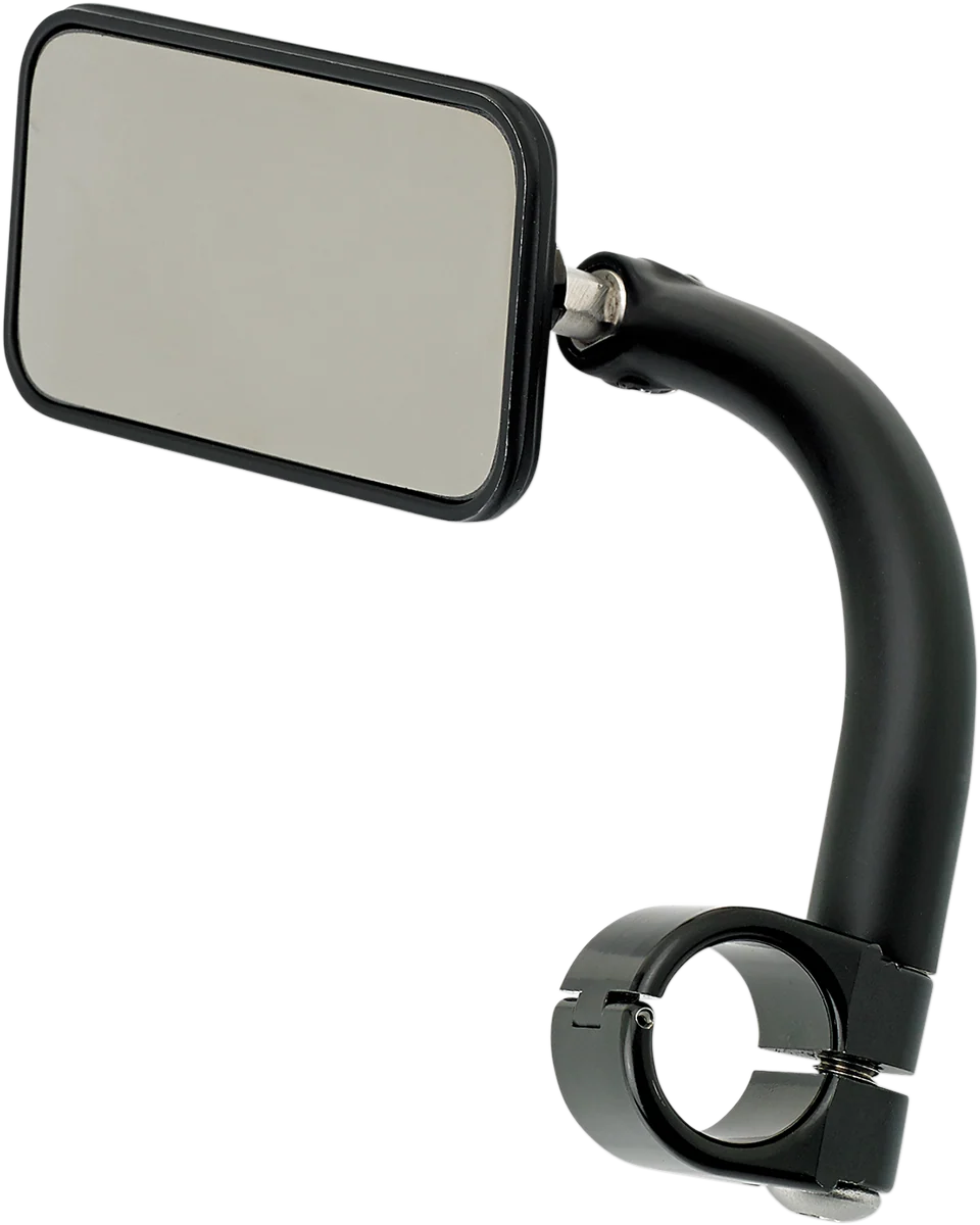 Convenient BILTWELL Mirror - Utility - Side View - Rectangle - Clamp-On - Black - 1 6502-201-101 Natural