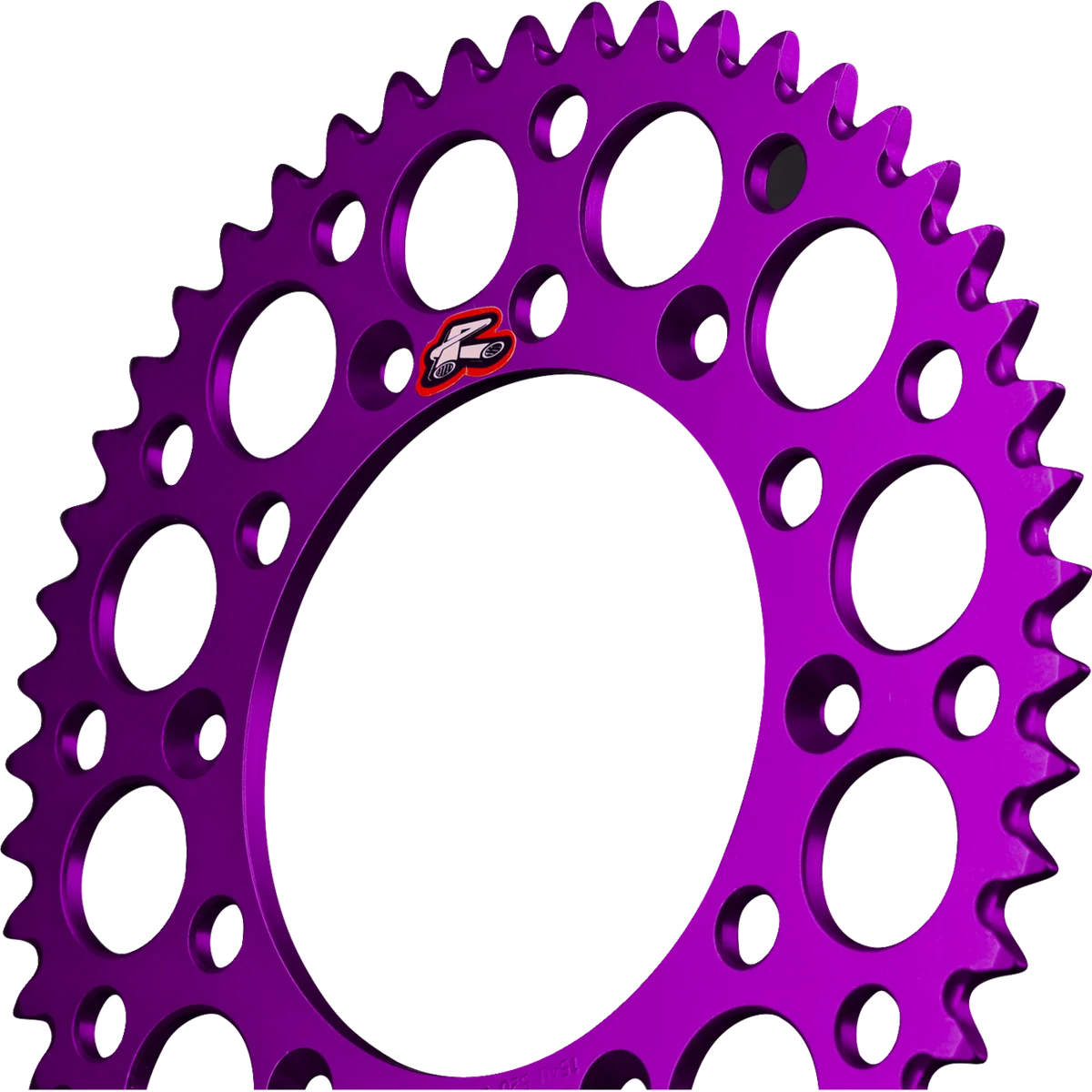 Trendy RENTHAL Rear Sprocket - Aluminum - 50 Tooth - Purple - Yamaha 150U-520-50GBPE Casual