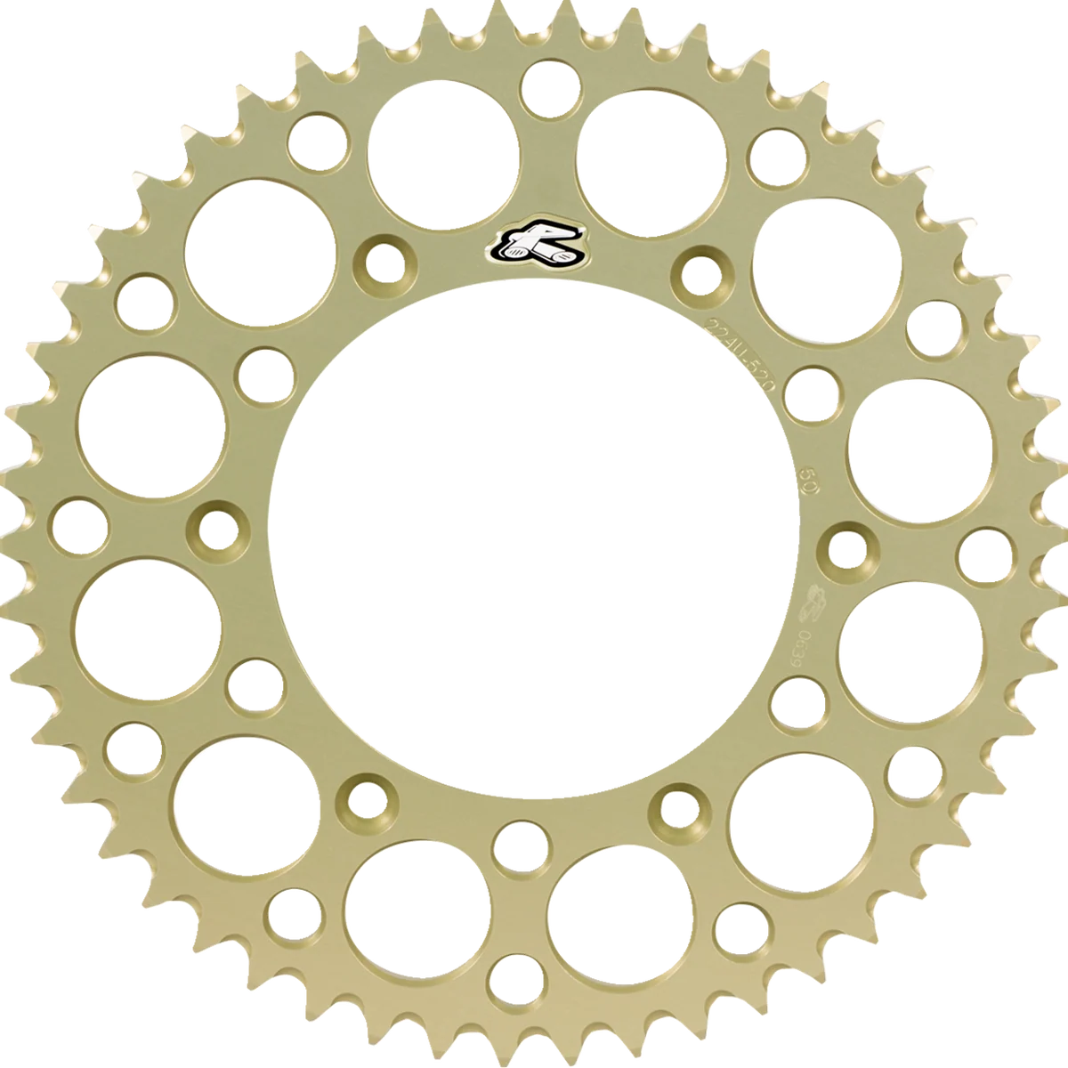 Fashionable RENTHAL Rear Sprocket - Aluminum - 51 Tooth - KTM Husqvarna Gas Gas 224U-520-51GPHA High-Grade