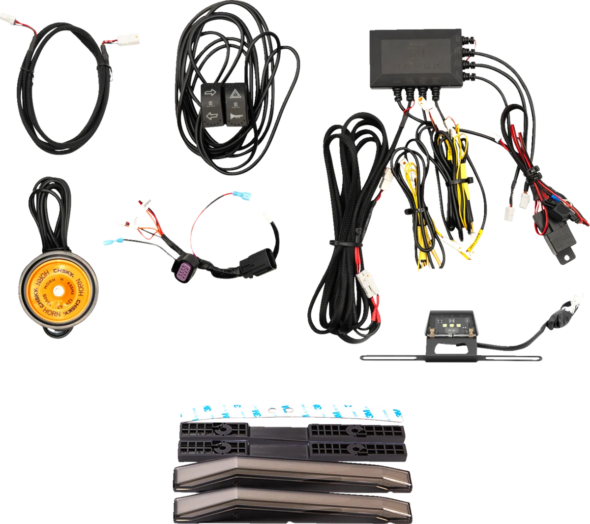 Fine RAVEK Turn Signal Kit - White Running Light - Kawasaki Teryx 67-5000 First-Class