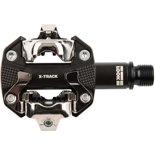 Classic Look - X-Track Pedals - Dual Sided Clipless Excellent