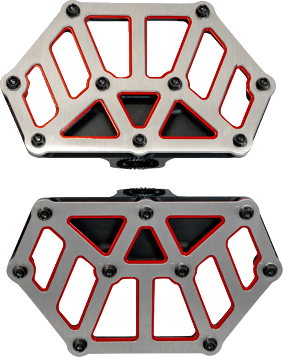 Clean KODLIN USA NXL Mini Floorboards - Black w Red Accent K73254-RL Easy-to-Use