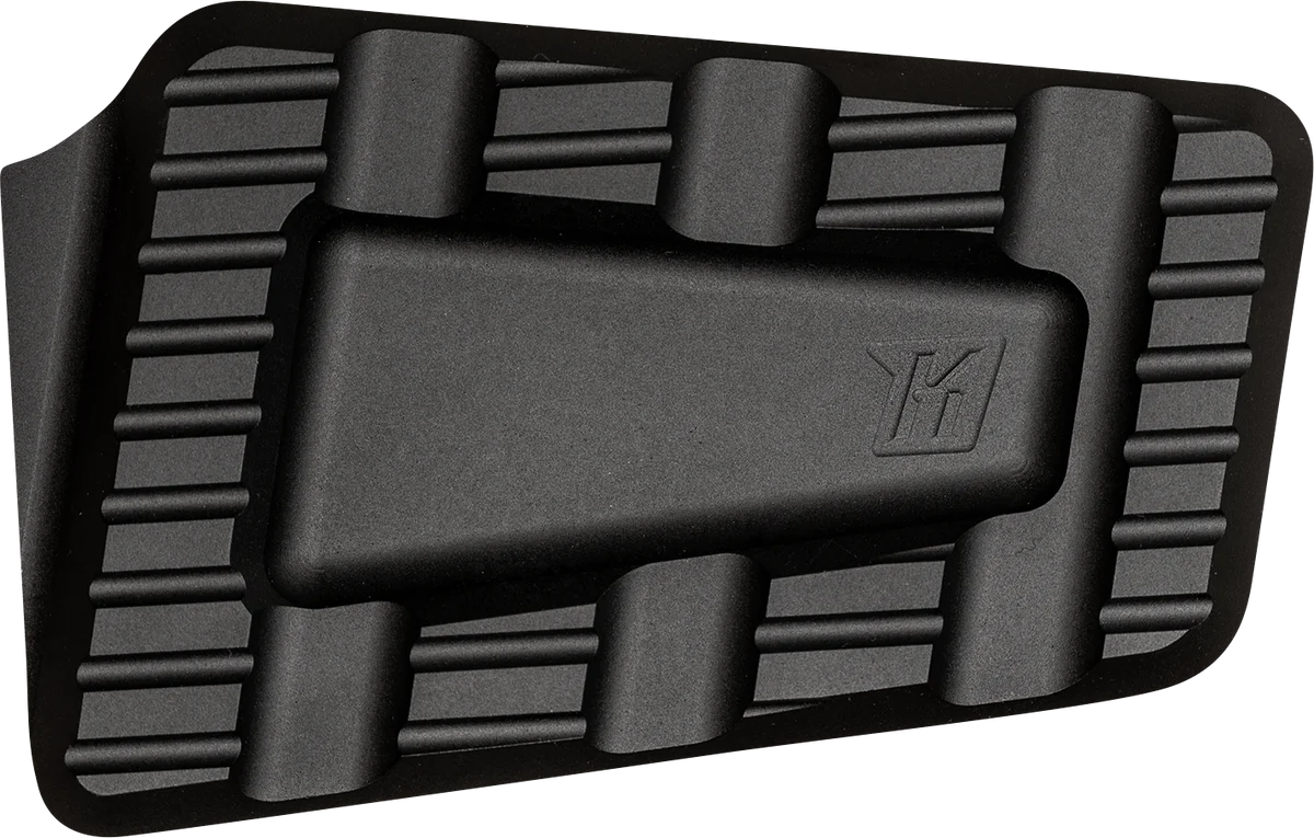 Professional KODLIN USA Trackboard Brake Pedal Pad - Aluminum - Black K73242 Natural