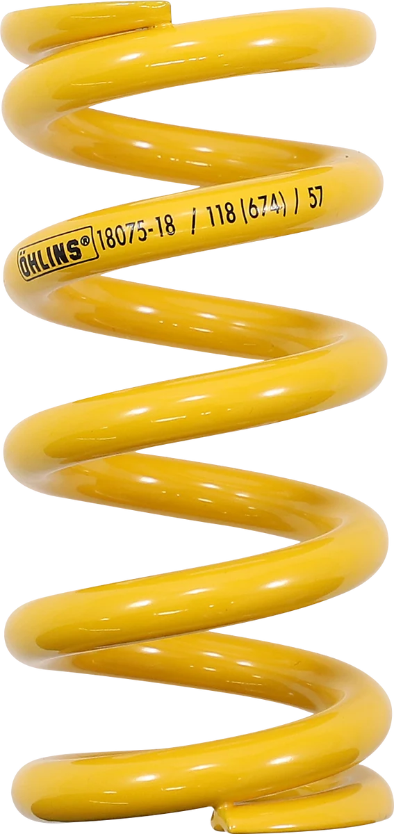 Authentic OHLINS-BICYCLE Shock Spring - 674 lb 18075-18 Secure