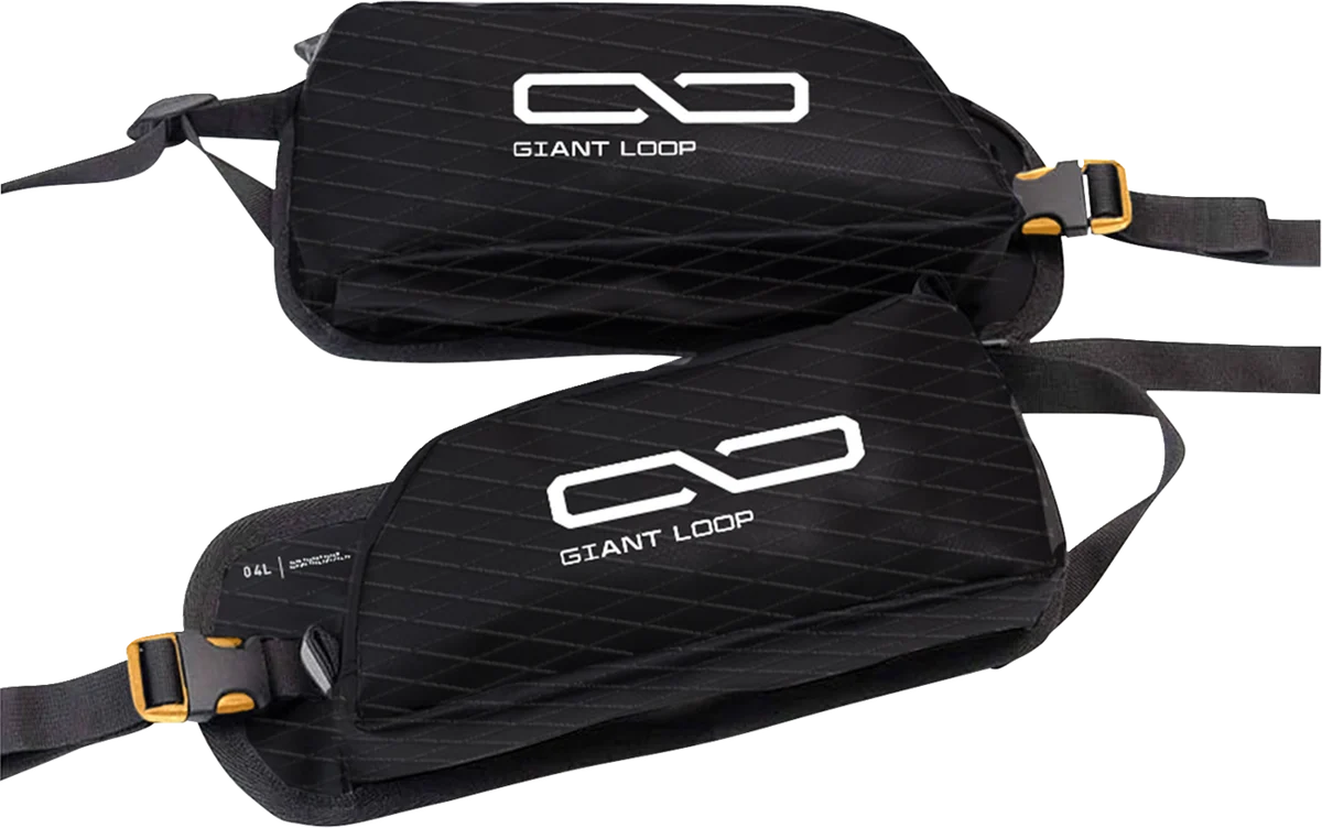 Expertly Made GIANT LOOP Pannier Pockets - Black PNN25-B Trendy