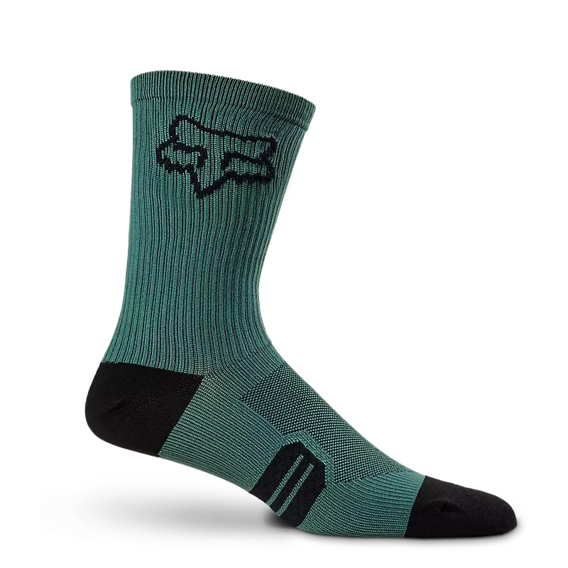 Organic Fox Racing - Womens 6 inch Ranger Sock - Sea Fm - OS Luxury