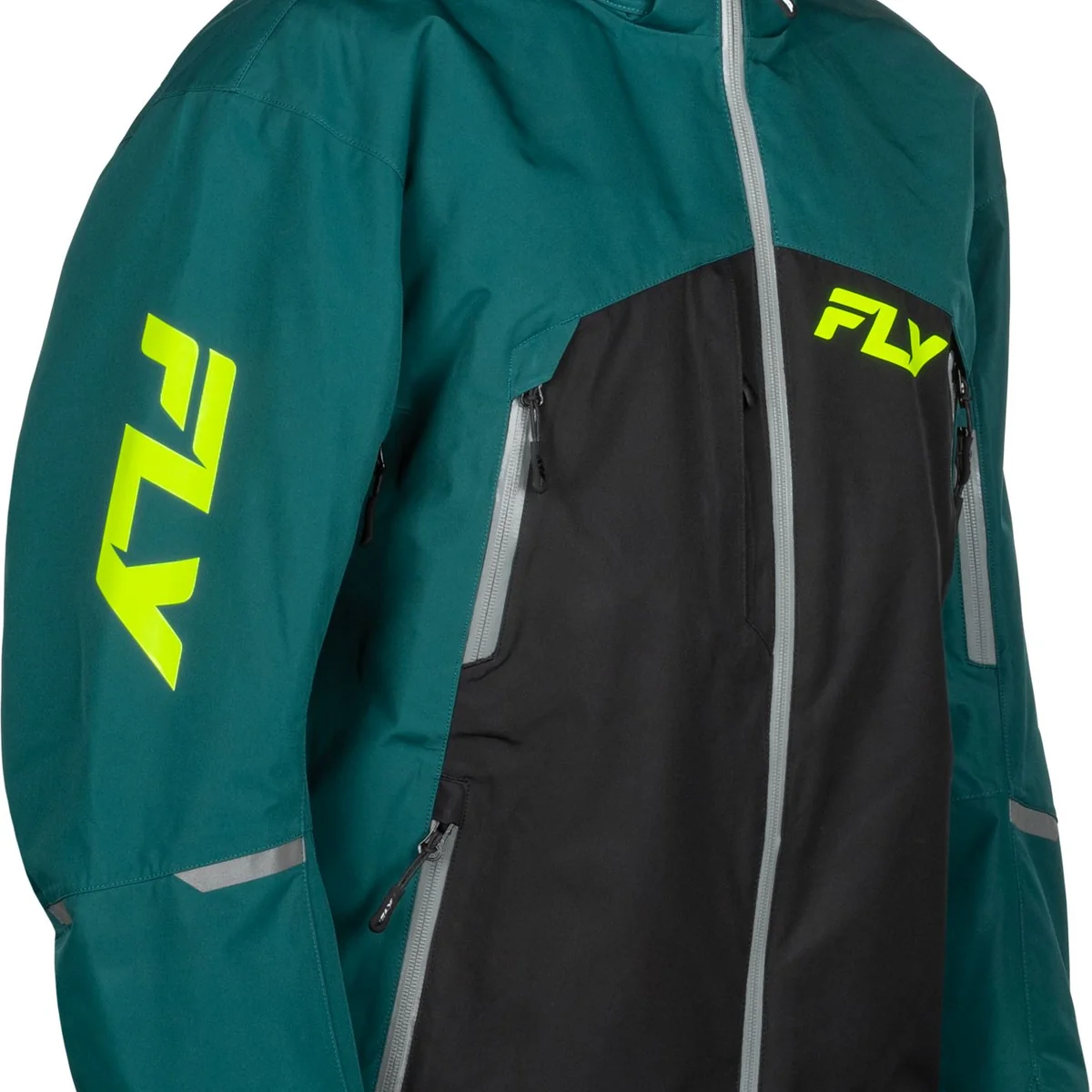 Relaxed Fly Incline Jacket High-End