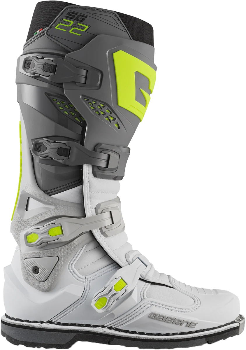 Flexible Sg 22 Boots Anthracite White Grey Sz 11 Premium
