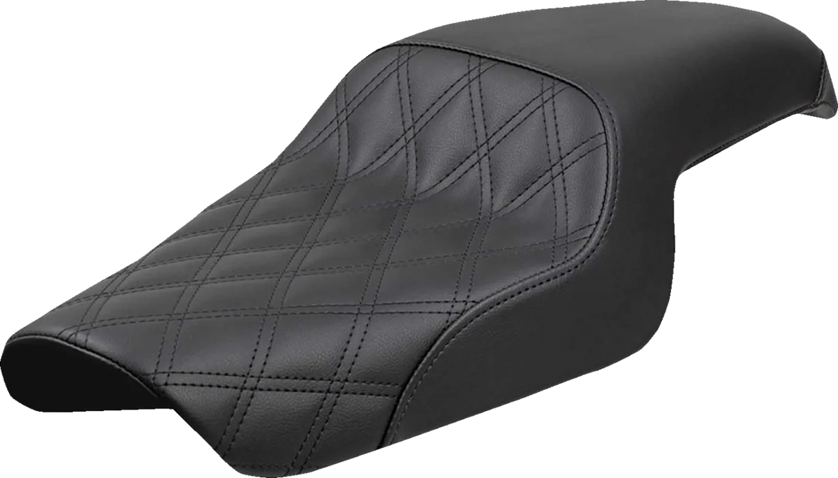 User-Friendly SADDLEMEN Profiler™ Seat - XL - Lattice Stitch - Black - Sportster S '21-'25 821-36-149 Flexible