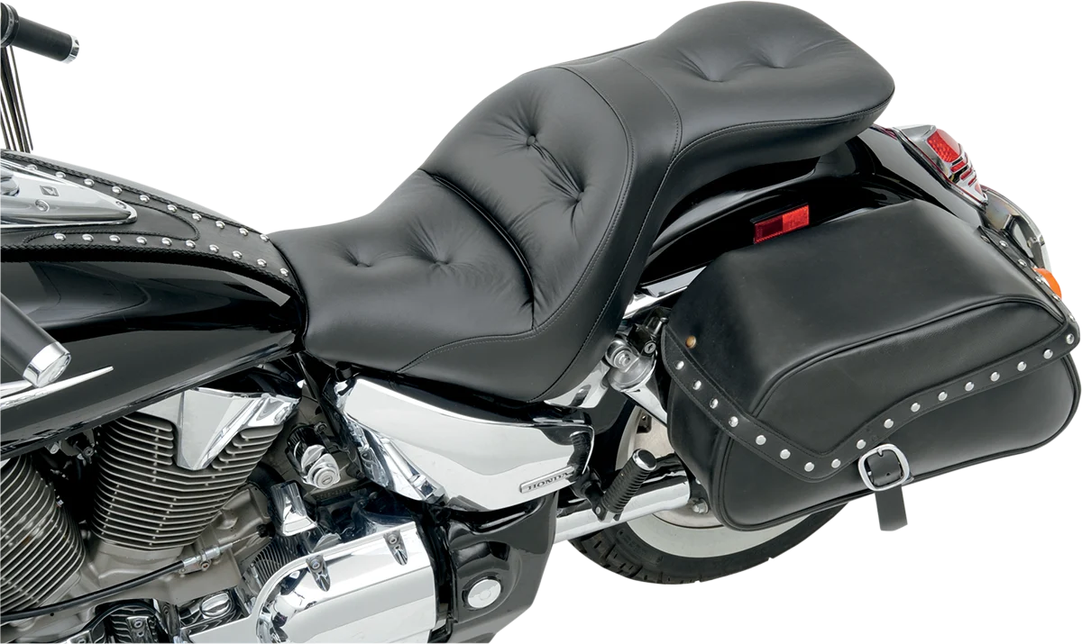Crafted SADDLEMEN Explorer™ Road Sofa Seat - without Backrest - VTX1300R S H03-10-0291RS Clean