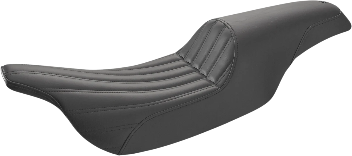 Fast SADDLEMEN Knuckle Profiler™ Seat - Black - FLH FLT '97-'07 897-07-047K Original Design