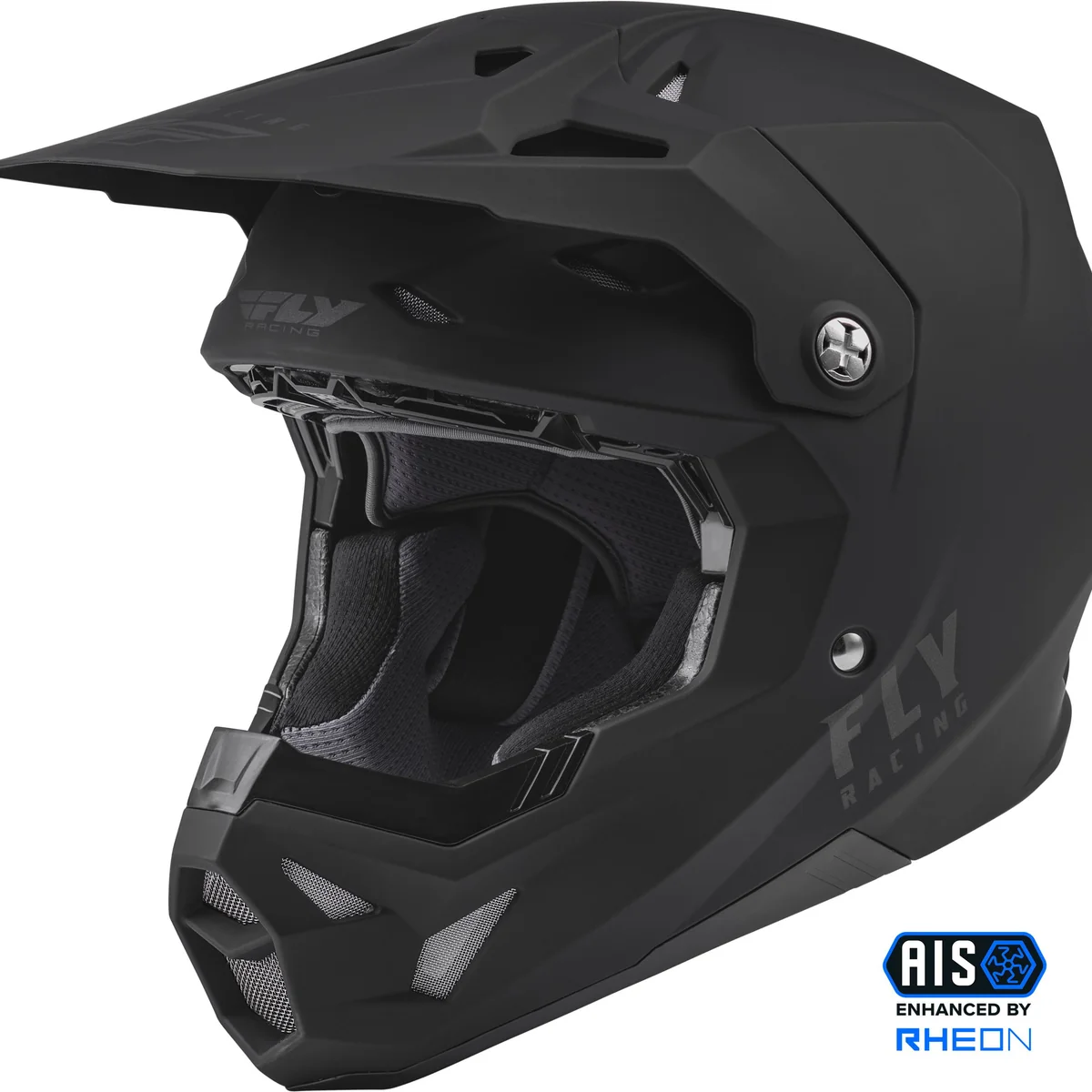 Quality Fly Racing - FORMULA CP SOLID HELMET MATTE BLACK Durable