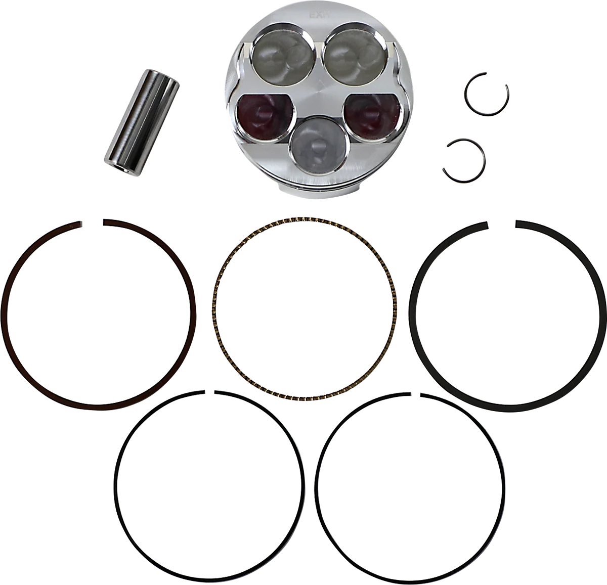 Practical JE PISTONS Piston Kit - 95.00 mm - 13.5 1 CR - Yamaha 221795 Organic