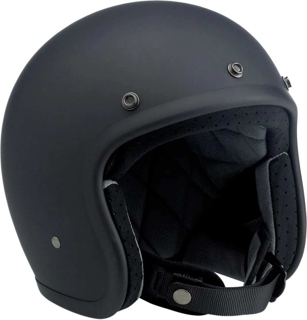 Soft BILTWELL - Bonanza Helmet - Flat Black - Large open box Exceptional
