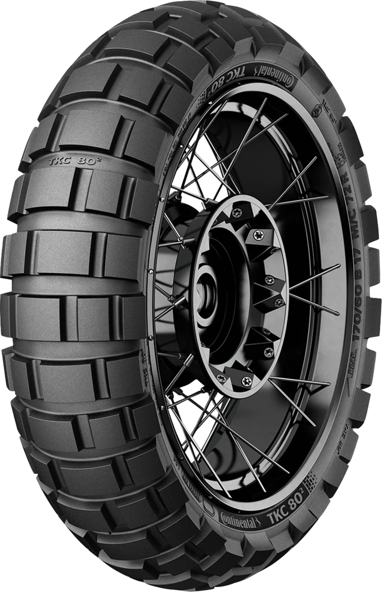 Solid CONTINENTAL Tire - TKC 80² - Rear - 150 70B17 - 69R 02406000000 Innovative