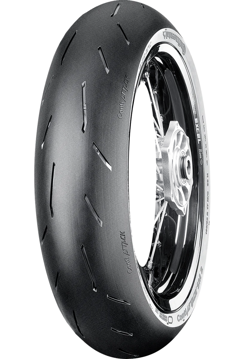Comfortable CONTINENTAL Tire - ContiAttack SM 2 - Rear - 150 60R17 - 66H 02447760000 Verified