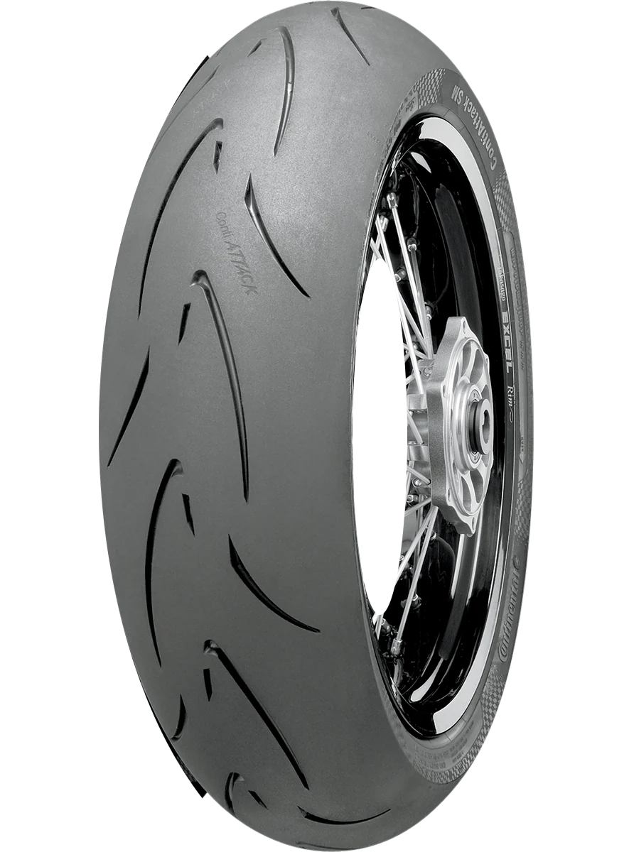 Proven CONTINENTAL Tire - ContiSportAttack 2 - Rear - 190 55ZR17 - 75W 02440140000 Sustainable