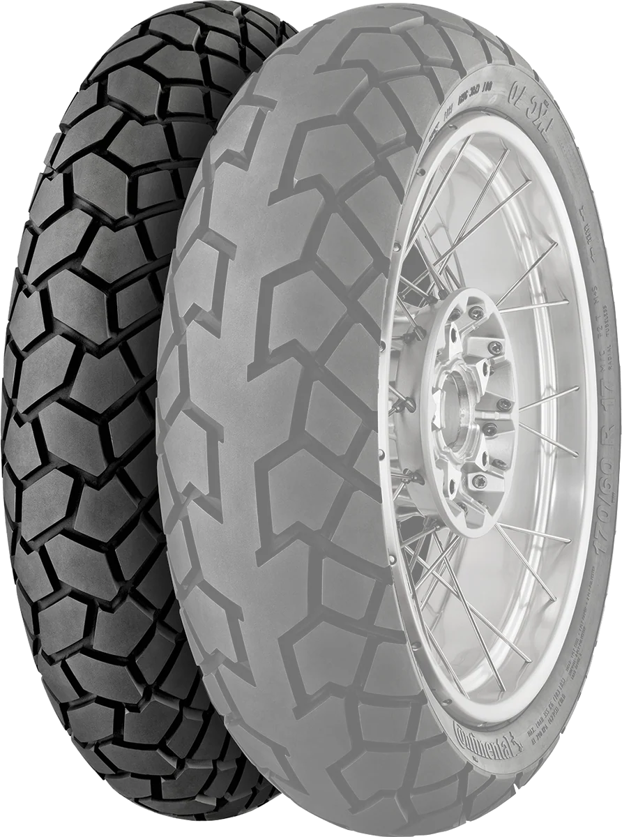 Natural CONTINENTAL Tire - TKC 70 - Rear - 140 80R17 - 69H 02446370000 Prestigious