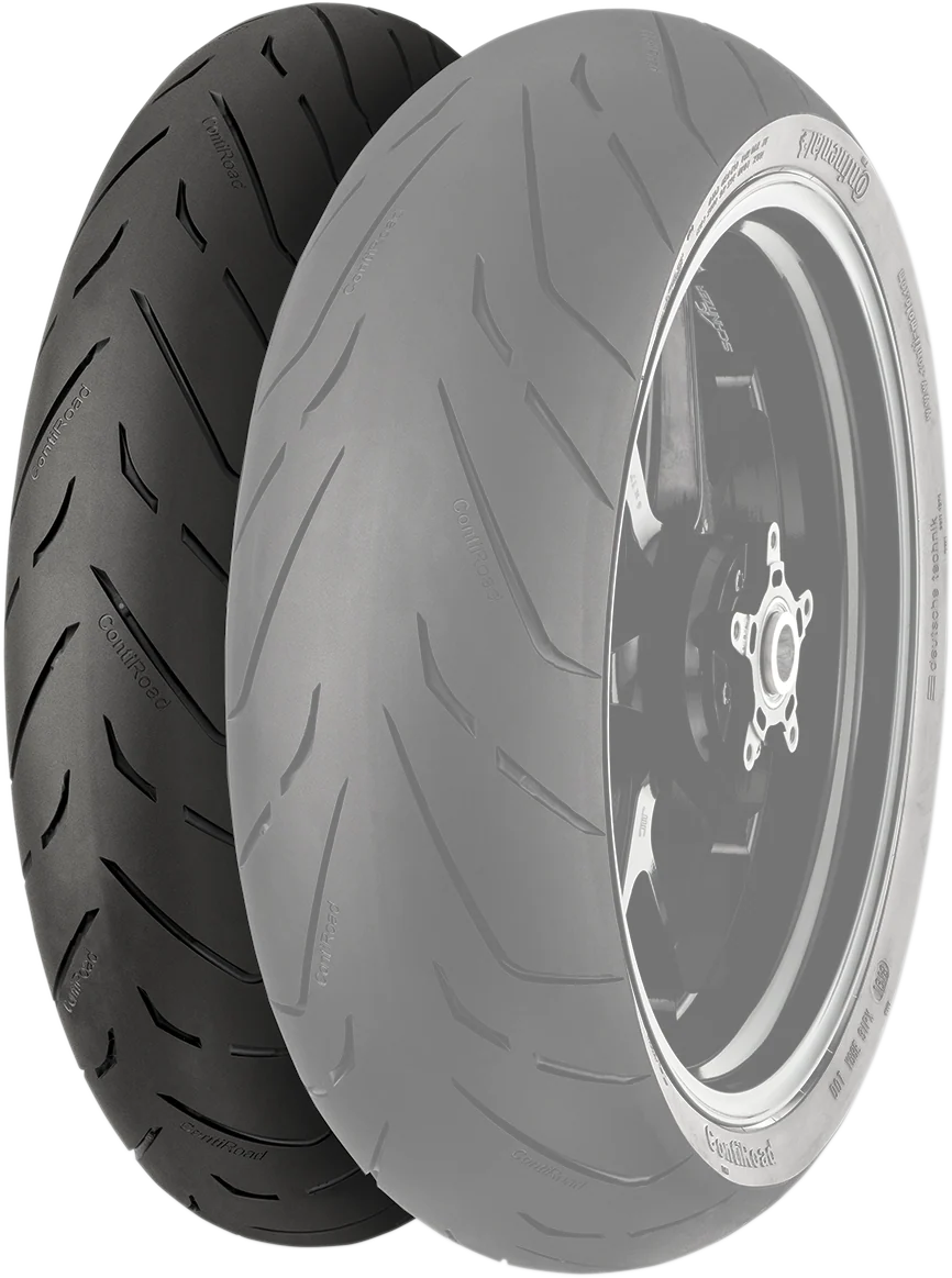Relaxed CONTINENTAL Tire - ContiRoad - Rear - 130 70-17 - 62S 02404350000 Crafted