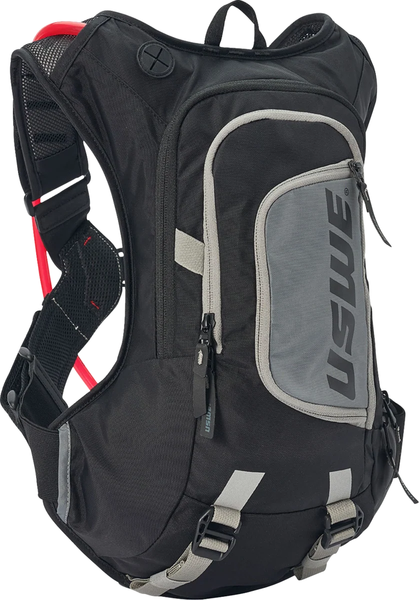 World-Class USWE Moto Hydration Pack - 8L - Black Gray 5208099001 Green