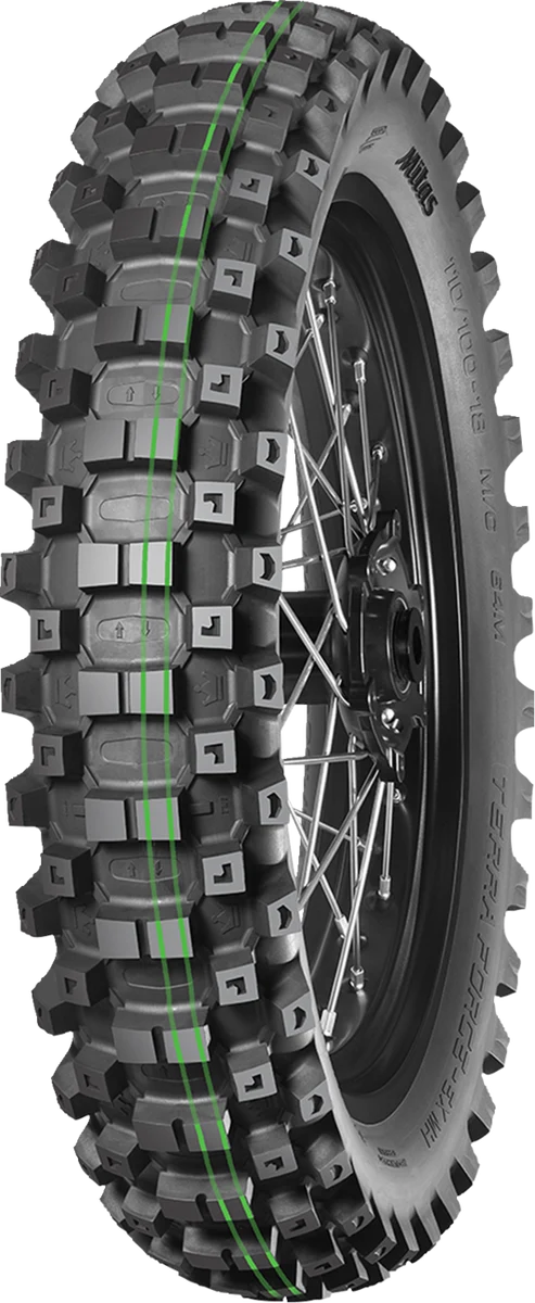 Stylish MITAS Tire - Terra Force-EX MH Super Soft - Rear - 120 100-18 - 68M 70001404 Organic