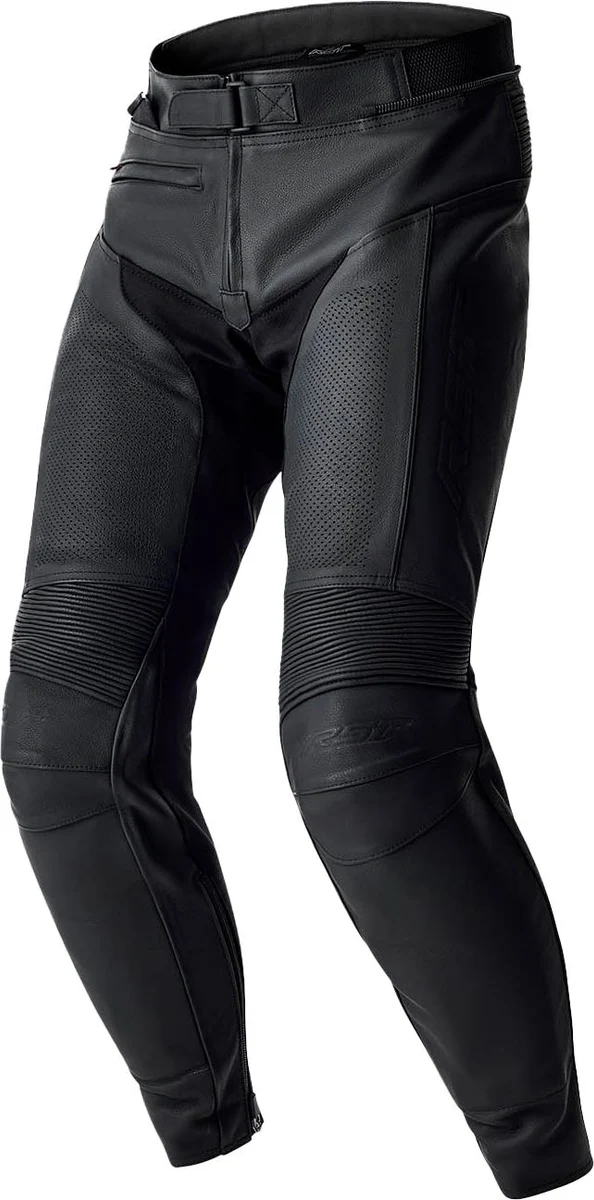 Specialty RST T2 D3O Leather Motorcycle Pants – Short Length Under 31 Inseam Black Efficient
