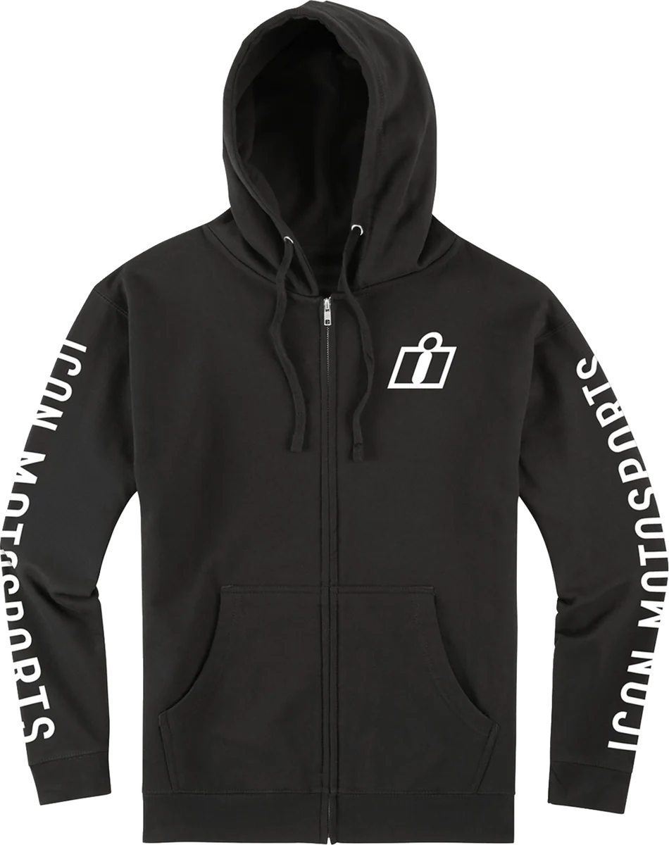 Comfortable ICON Clasicon™ Zip Hoodie - Black - Small 3050-7459 Outstanding