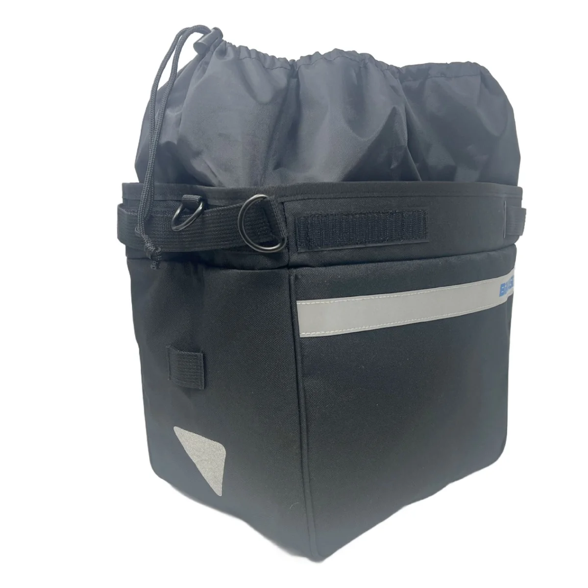 Secure BiKASE Grocery Pannier with Black Fly Cover Original Design