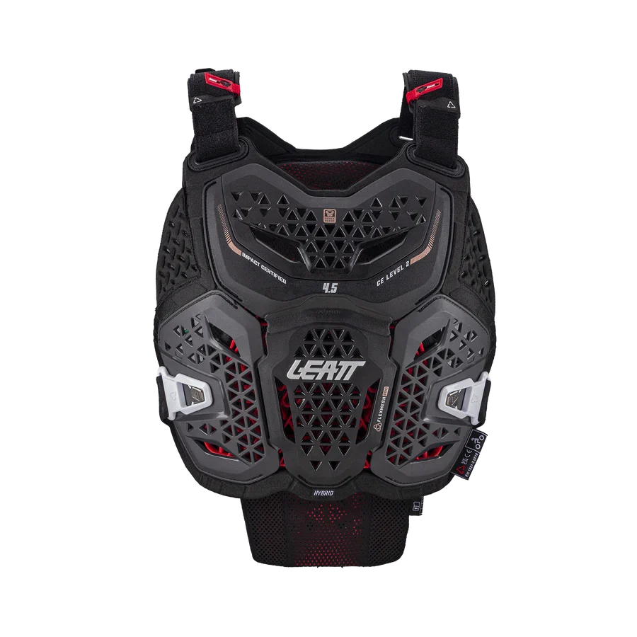 Durable Leatt - Chest Protector 4.5 Hybrid Women - Black - S M - Open Box Crafted