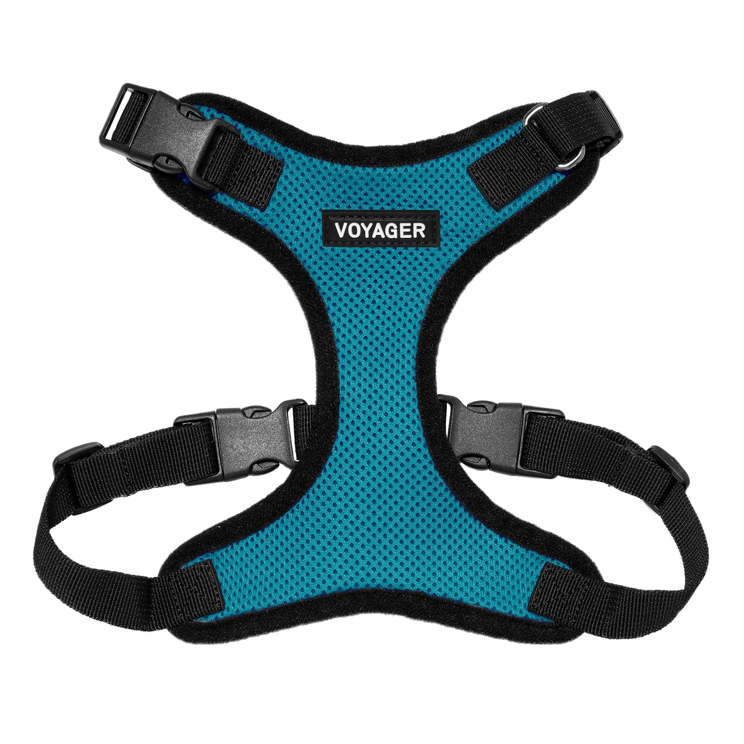 Smart Pet Supplies Voyager Step-in Harness - All-Weather Mesh for Cats Dogs Turquoise Black Green