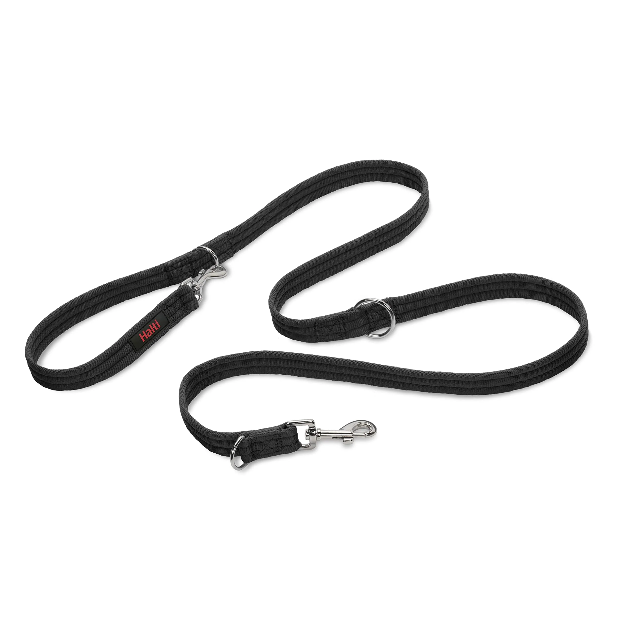 Verified Halti Training Leash - Double-Ended Multi-Use Anti-Pull Training for Puppies Small Dogs 2m Black Solid