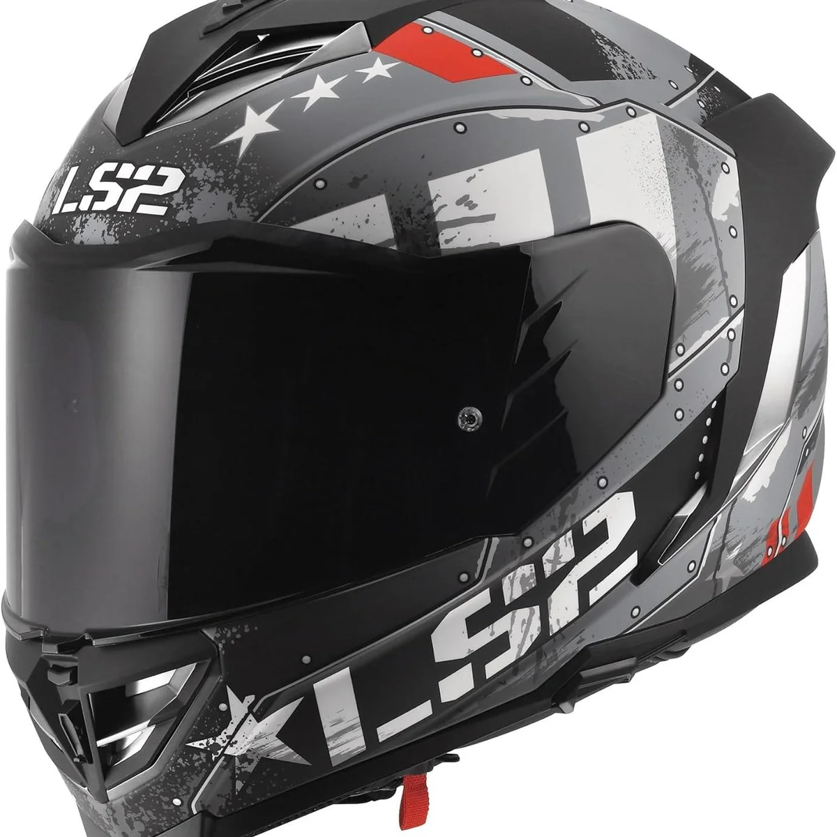 Efficient LS2 Assault III Full Face Street Helmet – Trench Matte Gunmetal High-Performance
